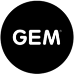 GEM EV brand logo